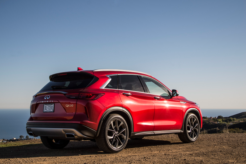 Illustration for article titled The 2019 Infiniti QX50 Is A High-Tech Baby Stroller With A Trick Variable Compression Engine